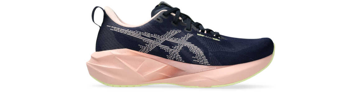  Buty Asics Novablast 5 damskie granatowo-różowe - zdjęcie podeszwy środkowej 