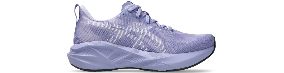 Buty damskie Asics Novablast 5 fioletowe - zdjęcie podeszwy środkowej