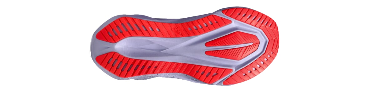-Buty męskie Asics Novablast 5 fioletowe - zdjęcie podeszwy zewnetrznej