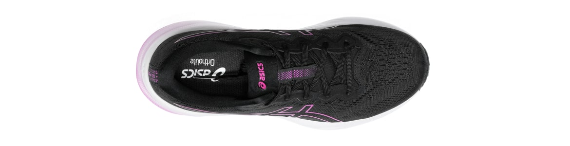 Buty damskie Asics Gel-Pulse 15 czarno-różowe - zdjęcie cholewki