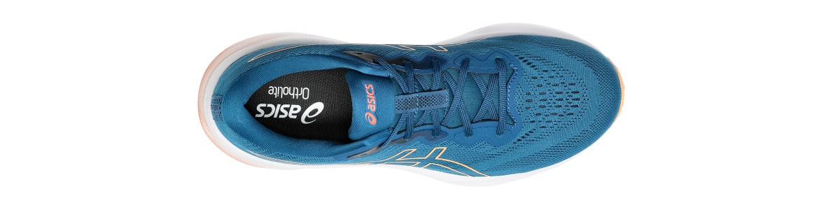 Buty męskie Asics Gel-Pulse  
15 niebieskie - zdjęcie cholewki