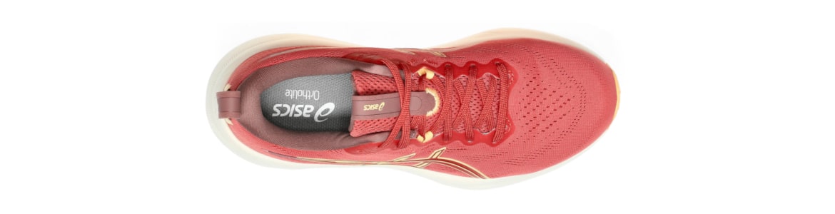 Buty damskie Asics Gel-Pulse 16 różowe- zdjęcie cholewki