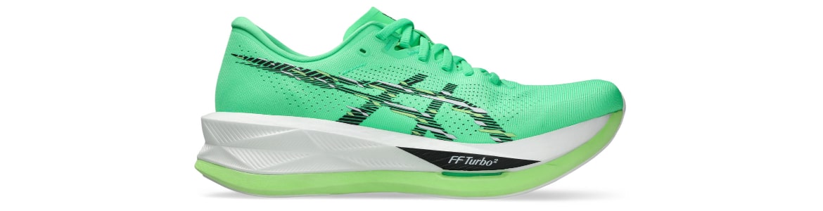 Buty Asics Sonicblast męskie zielone - zdjęcie podeszwy środkowej