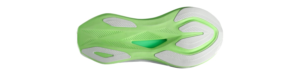 -Buty Asics Sonicblast męskie zielone - zdjęcie podeszwy zewnetrznej