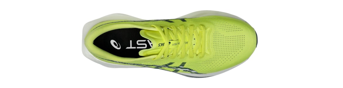 Buty Asics Sonicblast męskie żółte - zdjęcie cholewki