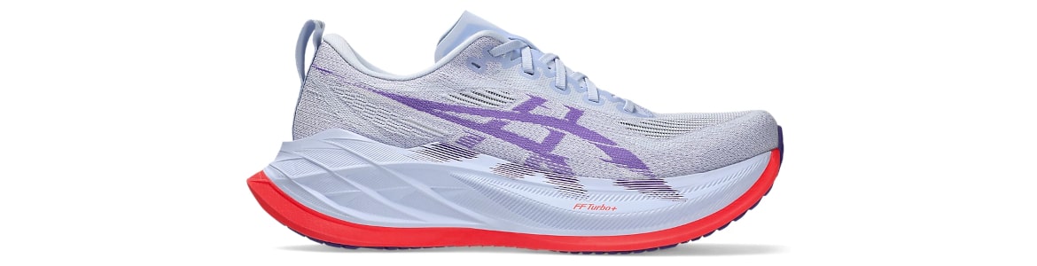 Buty męskie Asics Superblast 2 fioletowo-pomarańczowe - zdjęcie podeszwy środkowej