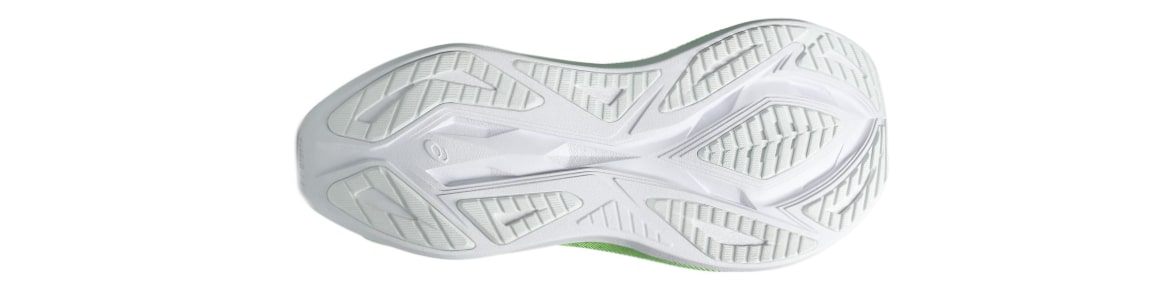 Buty męskie Asics Superblast 2 zielone - zdjęcie podeszwy zewnetrznej