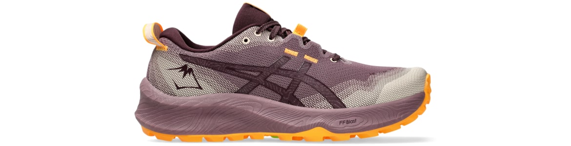 Buty damskie Asics Gel-Trabuco 12 jasnofioletowe - zdjęcie podeszwy środkowej