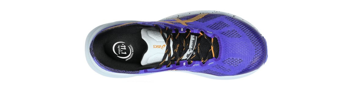 Buty meskie Asics Gel-Trabuco 14 kobaltowe - zdjęcie cholewki