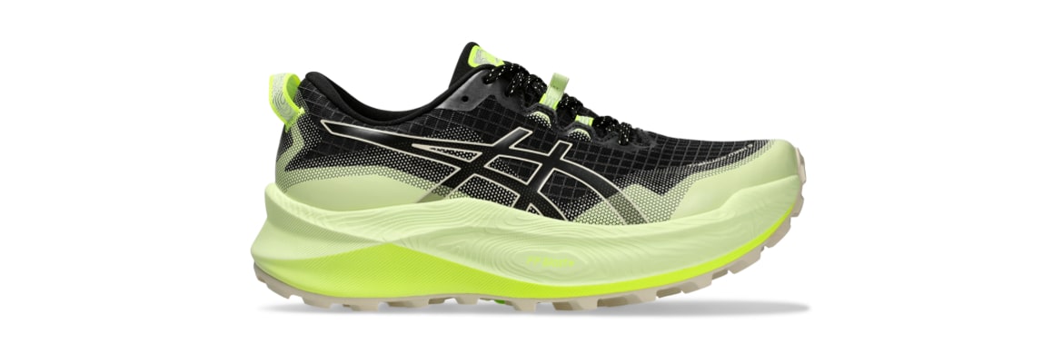 Buty damskie Asics Trabuco Max 3 czarno-żółte zdjęcie butów