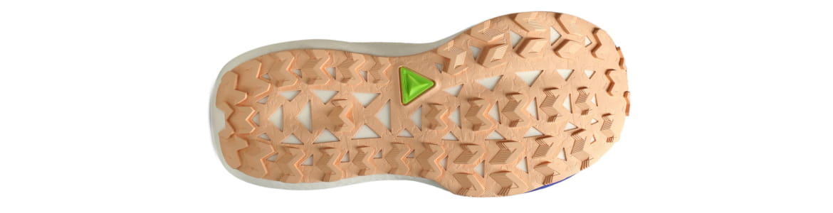 Buty damskie Asics Trabuco Max 5 fioletowe - zdjęcie podeszwy