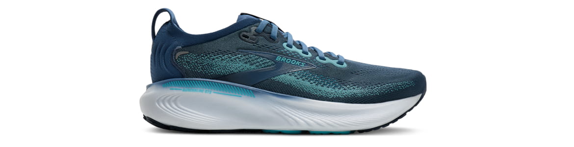 Buty męskie Brooks Adrenaline Gts25 granatowe - zdjęcie podeszwy środkowej