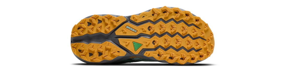 Buty Brooks Cascadia 19 damskie  jasnoniebieskie - zdjęcie podeszwy zewnętrznej