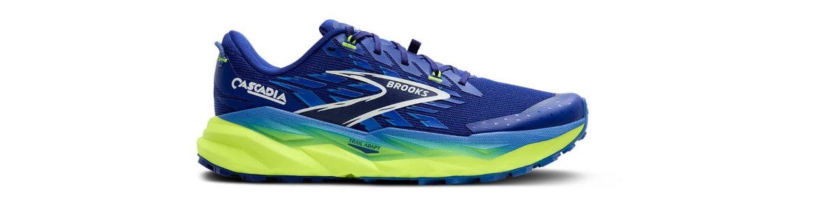 Buty Brooks Cascadia 19 męskie niebieskie - zdjęcie podeszwy środkowej
