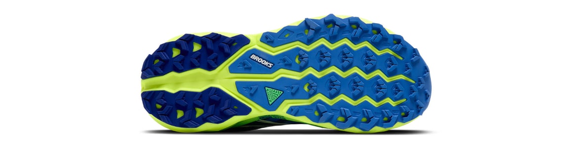 Buty Brooks Cascadia 19 męskie niebieskie- zdjęcie podeszwy zewnętrznej