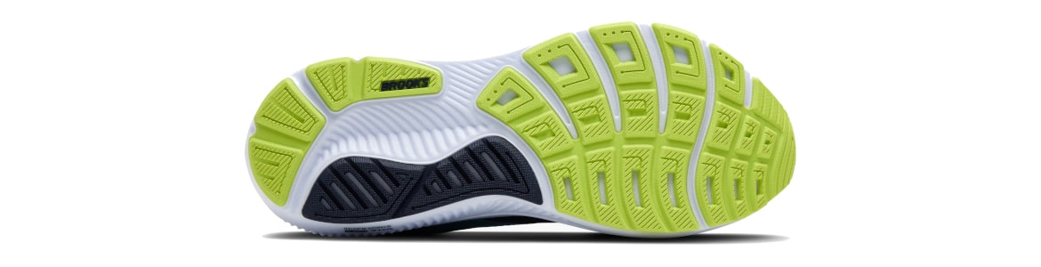 Buty Brooks Ghost 17 Wide męskie granatowe - zdjęcie podeszwy zewnętrznej