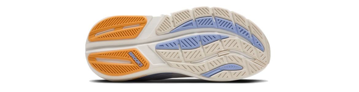 Buty Ghost Max 3 damskie biało-niebieskie - zdjęcie podeszwy zewnętrznej