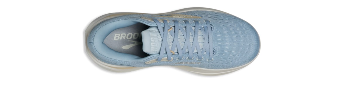 Buty Ghost Max 3 damskie jasnoniebieskie - zdjęcie cholewki