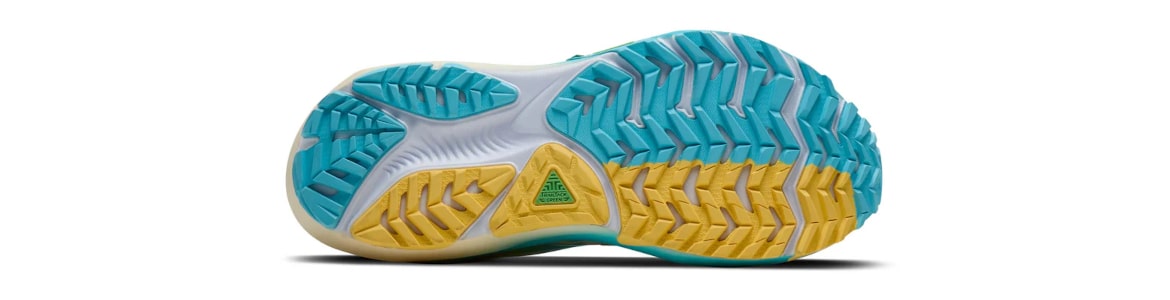 Buty Brooks Ghost Trail kremowo-niebieskie damskie - zdjęcie podeszwy zewnętrznej