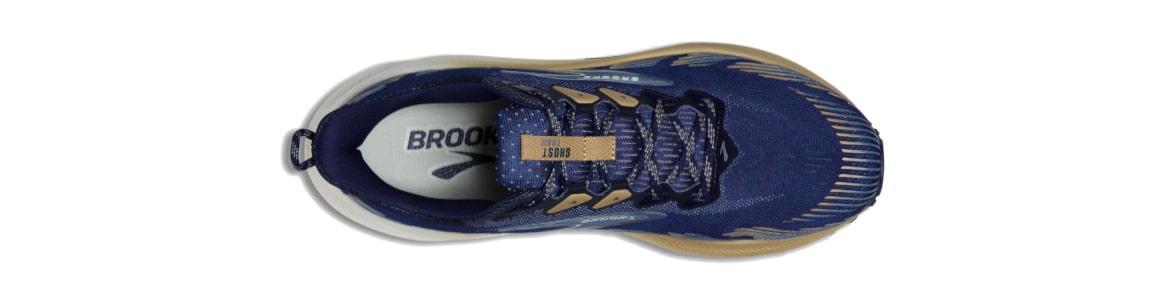 Buty Brooks Ghost Trail granatowe męskie - zdjęcie cholewki