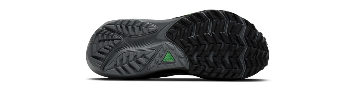 Buty Brooks Ghost Trail szare męskie - zdjęcie podeszwy zewnętrznej