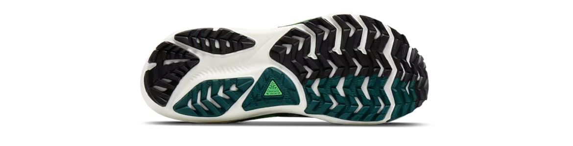 Buty Brooks Ghost Trail zielone męskie - zdjęcie podeszwy zewnętrznej