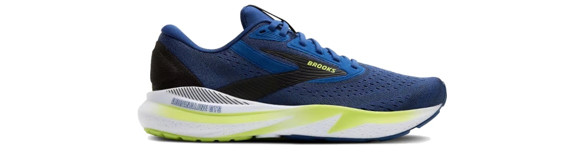 Buty męskie Brooks Adrenaline gts 24 niebieskie - zdjęcie podeszwy środkowej