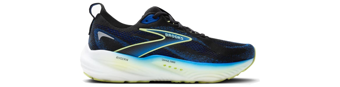 Buty Brooks Glycerin 22 granatowe męskie - zdjęcie podeszwy środkowej 