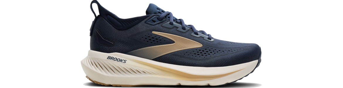 Buty Brooks Glycerin 23 granatowe męskie - zdjęcie podeszwy środkowej 