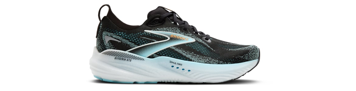 Buty Brooks Glycerin GTS 22 granatowe męskie - zdjęcie podeszwy środkowej 