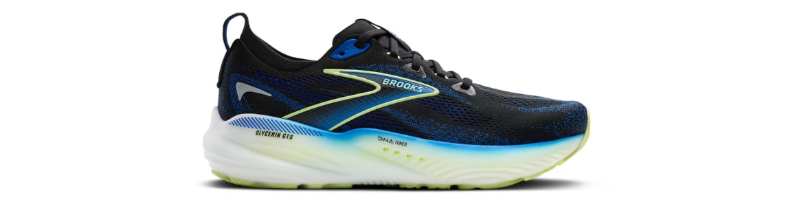 Buty Brooks Glycerin GTS 22 granatowe męskie - zdjęcie podeszwy środkowej 