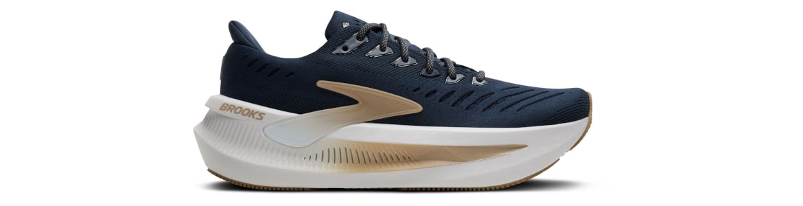 Buty Brooks Glycerin Max 2 granatowe męskie - zdjęcie podeszwy środkowej 