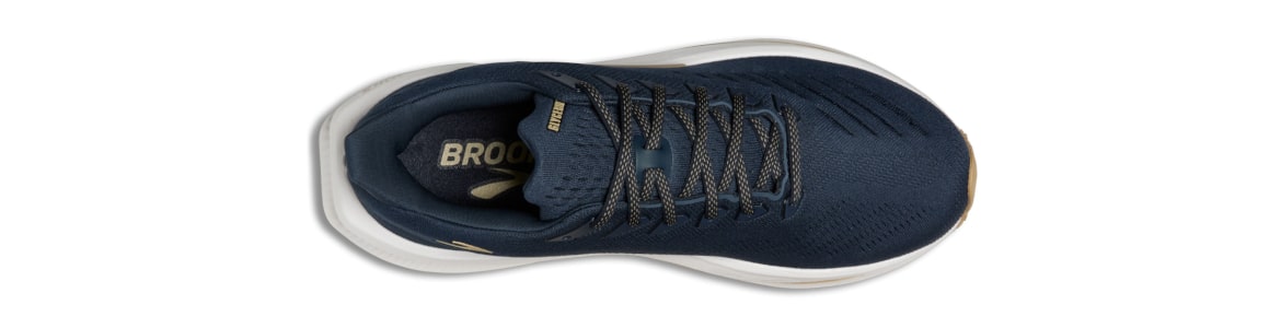 Buty Brooks Glycerin Max 2 granatowe męskie - zdjęcie cholewki