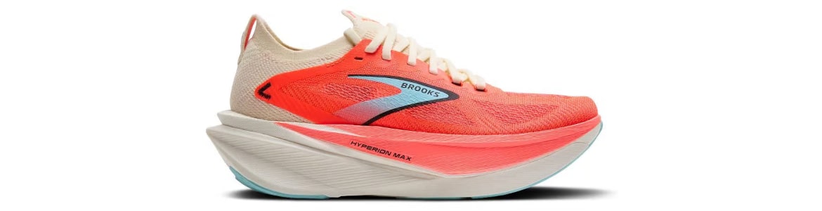 Buty Brooks Hyperion Max 2 damskie czarno-złote - zdjęcie podeszwy środkowej