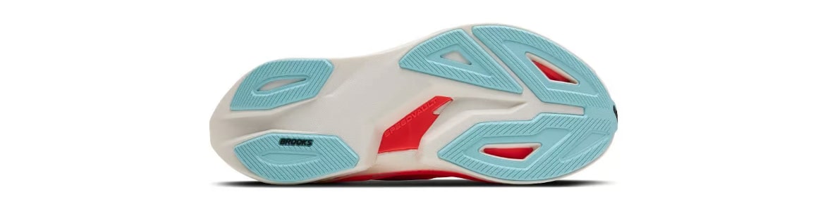 Buty Brooks Hyperion Max 2 damskie czarno-złote - zdjęcie podeszwy zewnetrznej