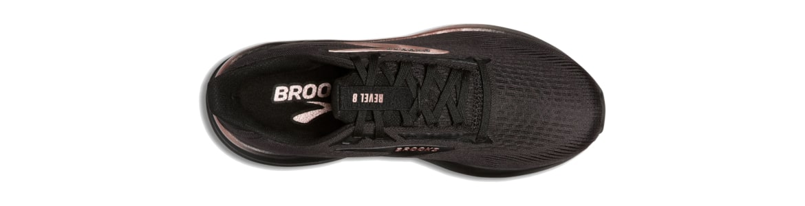 Buty Brooks Revel 8 damskie czarne - zdjęcie cholewki