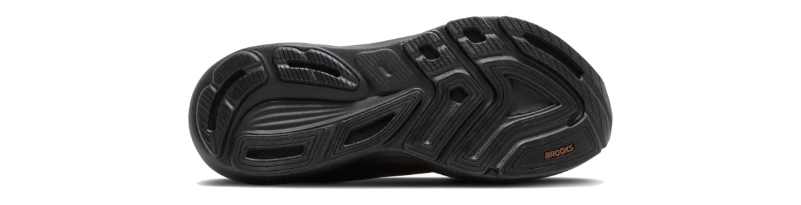 Buty Brooks Revel 8 damskie czarne - zdjęcie podeszwy zewnętrznej