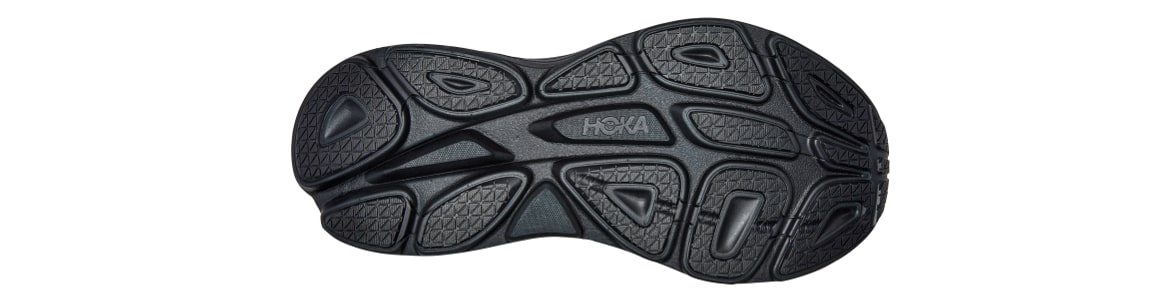 Hoka Bondi 8 Wide czarne- zdjęcie podeszwy zewnetrznej