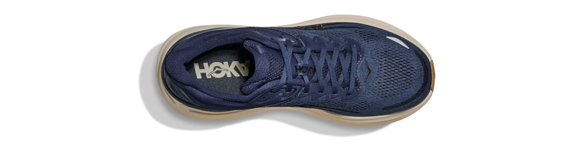 Buty męskie Hoka Bondi 9 granatowe (MVR) -zdjęcie cholewki