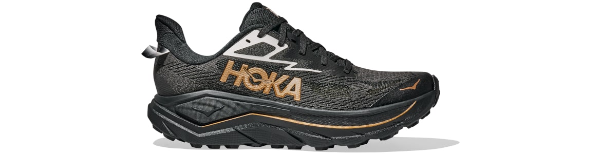 Buty męskie Hoka Challenger art 8 czarno-złote (BKGD) - zdjęcie podeszwy środkowej