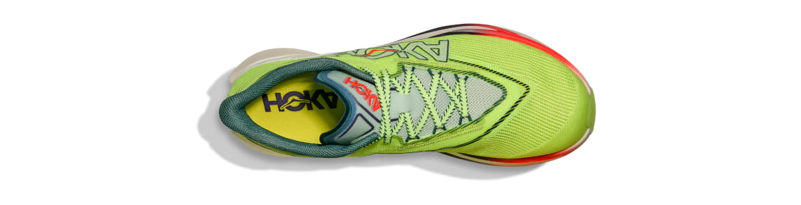 Buty Hoka Cielo X1 3.0 żółto-zielone (NYZ) męskie - zdjęcie cholewki