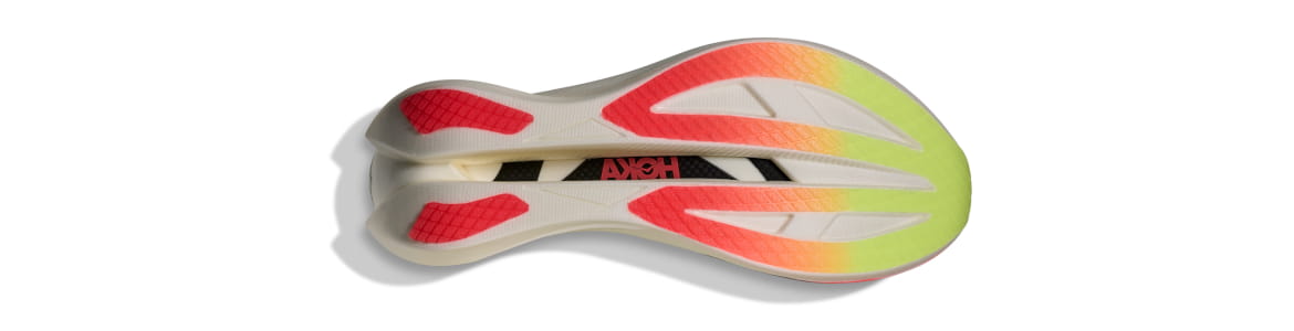 Buty Hoka Cielo X1 3.0 żółto-zielone (NYZ) męskie - zdjęcie podeszwy zewnętrznej