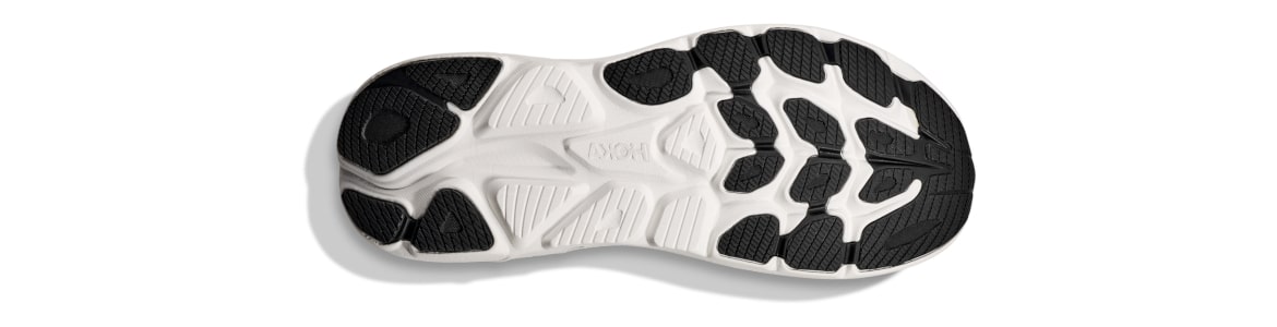 Buty męskie Hoka Clifton 10 czarno-złote (BKGD) - zdjęcie podeszwy zewnetrznej 