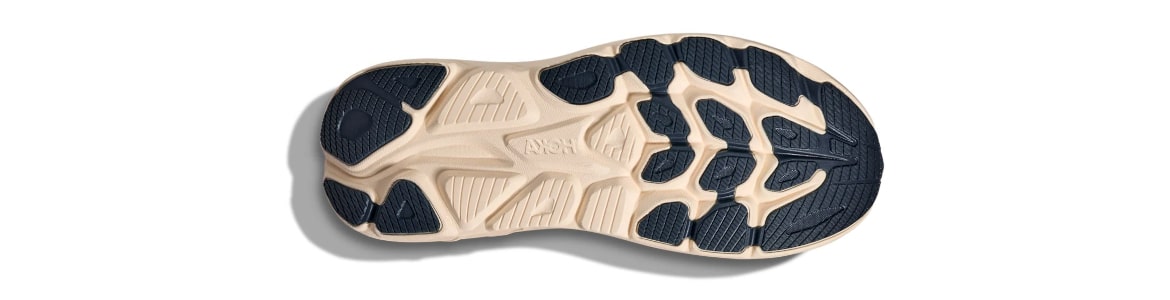 Buty męskie czerwone (VLLN) Hoka Clifton 10 - zdjęcie podeszwy zewnetrznej 