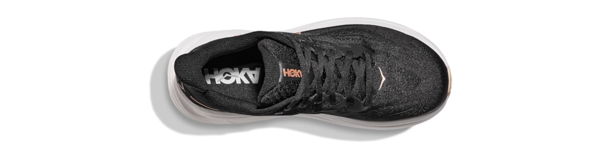 Buty Hoka Clifton 10 damskie  czarne (BRGL) - zdjęcie cholewki