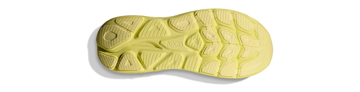 Buty męskie Hoka Clifton 10 żółte (NSS) - zdjęcie podeszwy zewnetrznej 