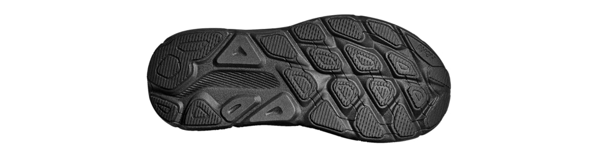 Buty Hoka Clifton 9 z membraną G-TX (wodoodporne) czarne (BBLC) męskie - zdjęcie podeszwy zewnętrznej