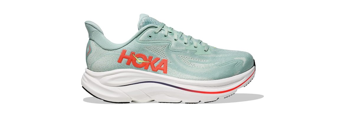 Buty męskie Hoka Clifton 10 Wide (na szersza stopę) jasnozielone (SGNN)- zdjęcie podeszwy środkowej 