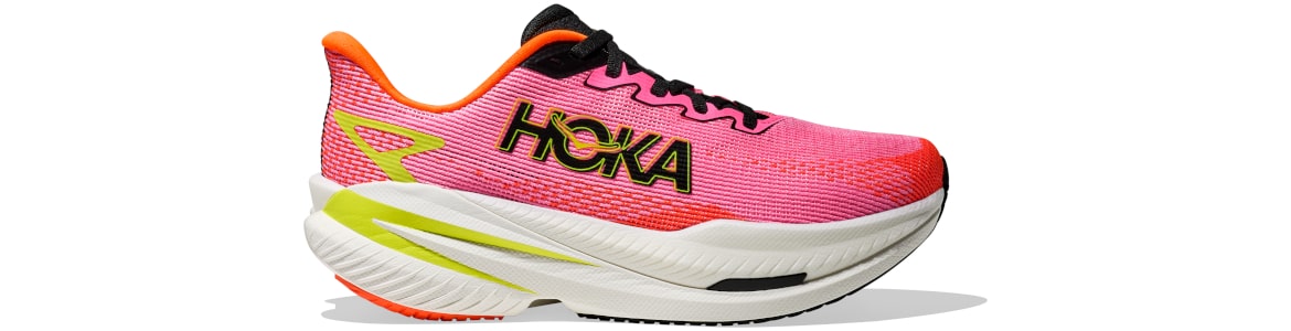 Buty Hoka Mach X 3 damskie różowe (NNRS) - zdjęcie podeszwy środkowej