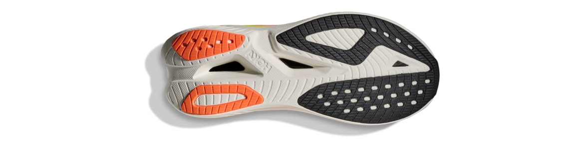 Buty Hoka Mach X 3 damskie różowe (NNRS) - zdjęcie podeszwy zewnętrznej